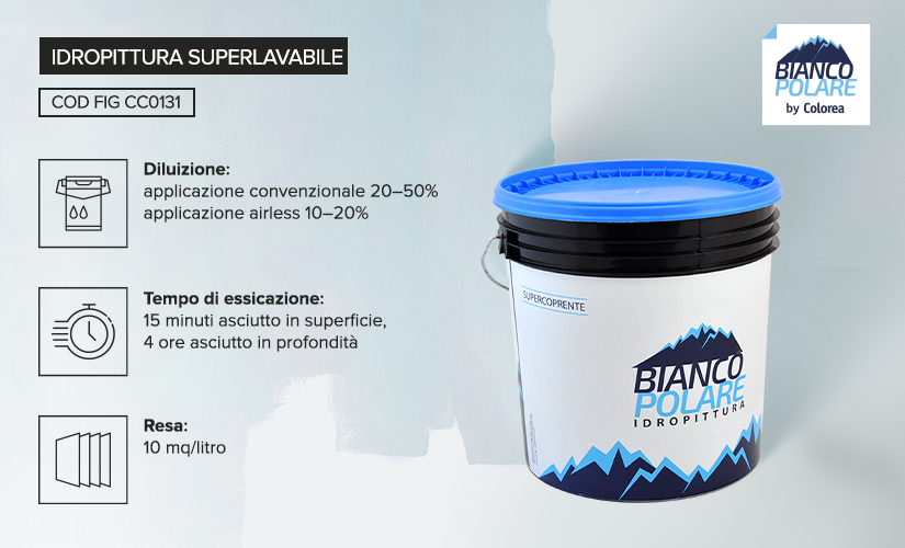 Idropittura superlavabile