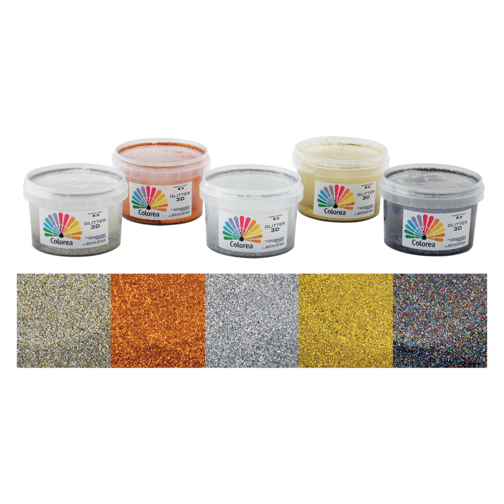 Glitter per decorazioni Colorea da unire alla pittura