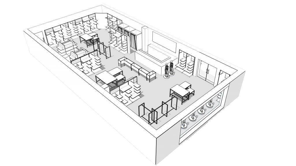 layout misto visual merchandising